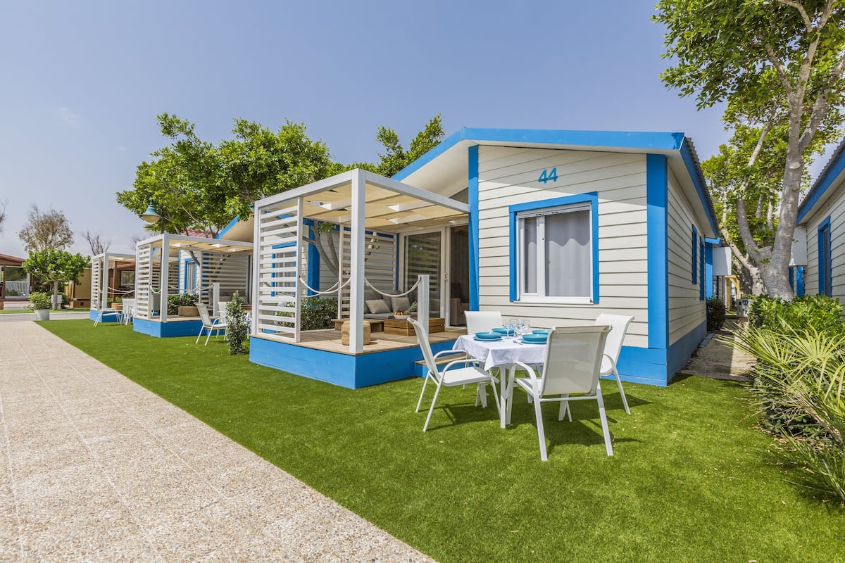Bungalow Mediterranean Suite | 2 soveværelser, dundyner, individuel indretning, gratis Wi-Fi