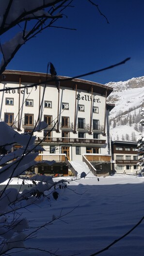 Façade de l’hébergement