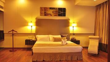 Premium bedding, down duvets, in-room safe, individually decorated