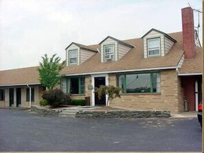 Voorkant van accommodatie