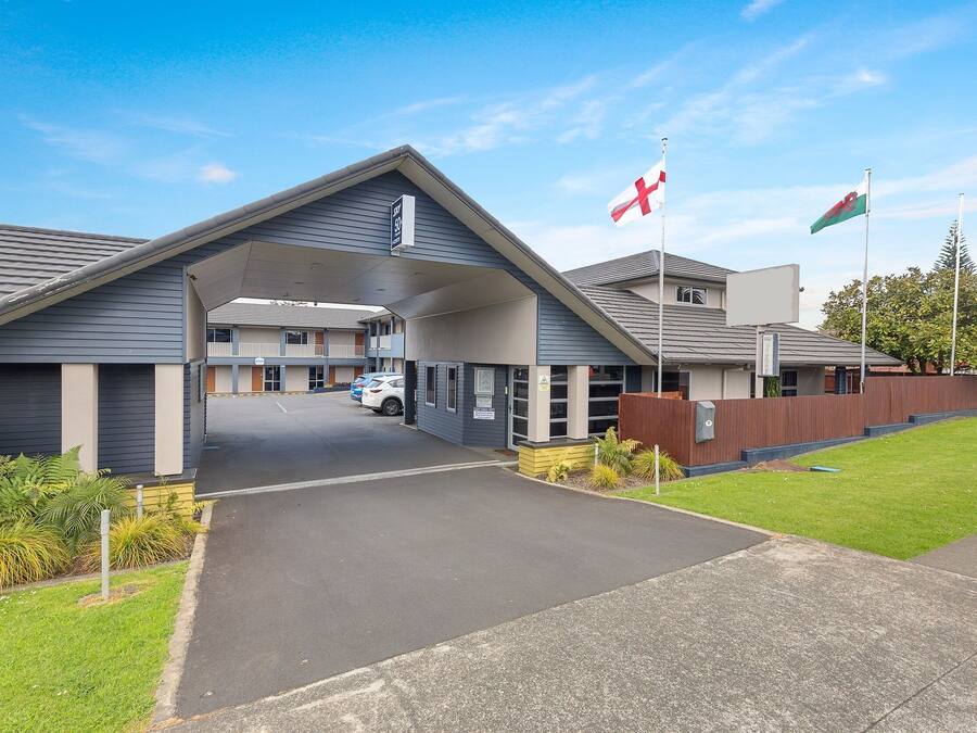 Entrada de la propiedad