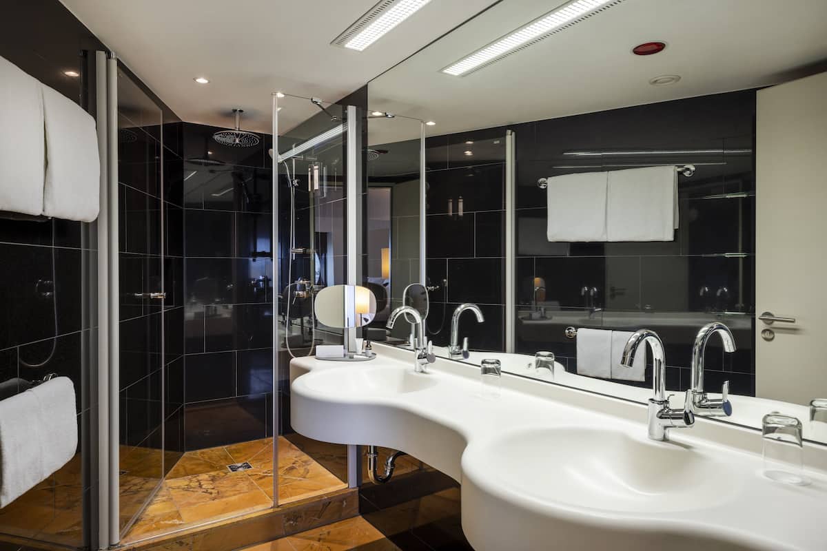 suite | premium bedding, down duvets, pillow-top beds, in-room safe