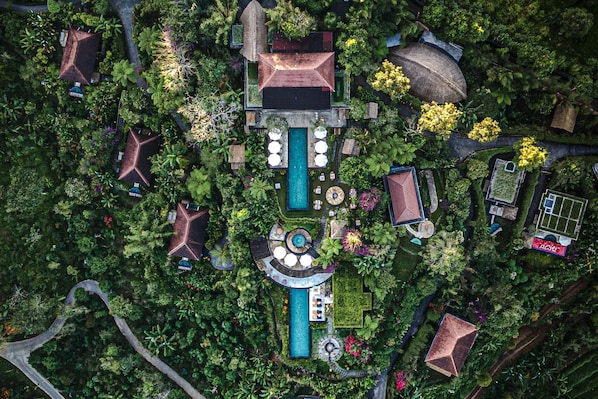 Pemandangan dari udara