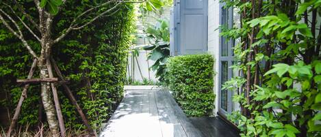 Enceinte de l’hébergement