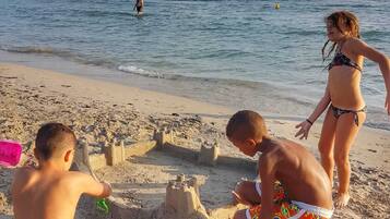 Private beach