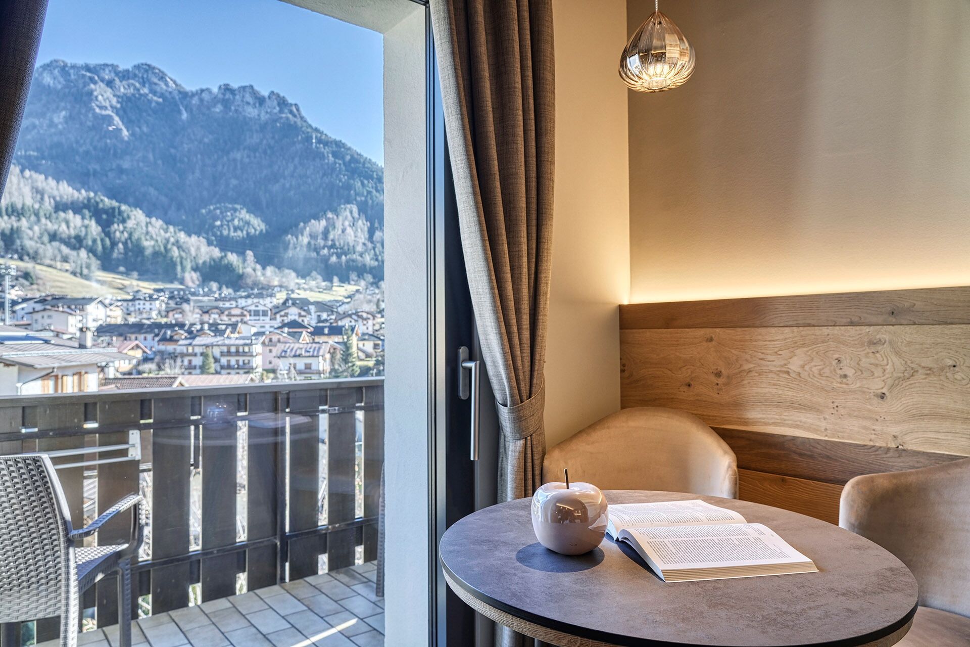 Uitzicht vanuit de kamer