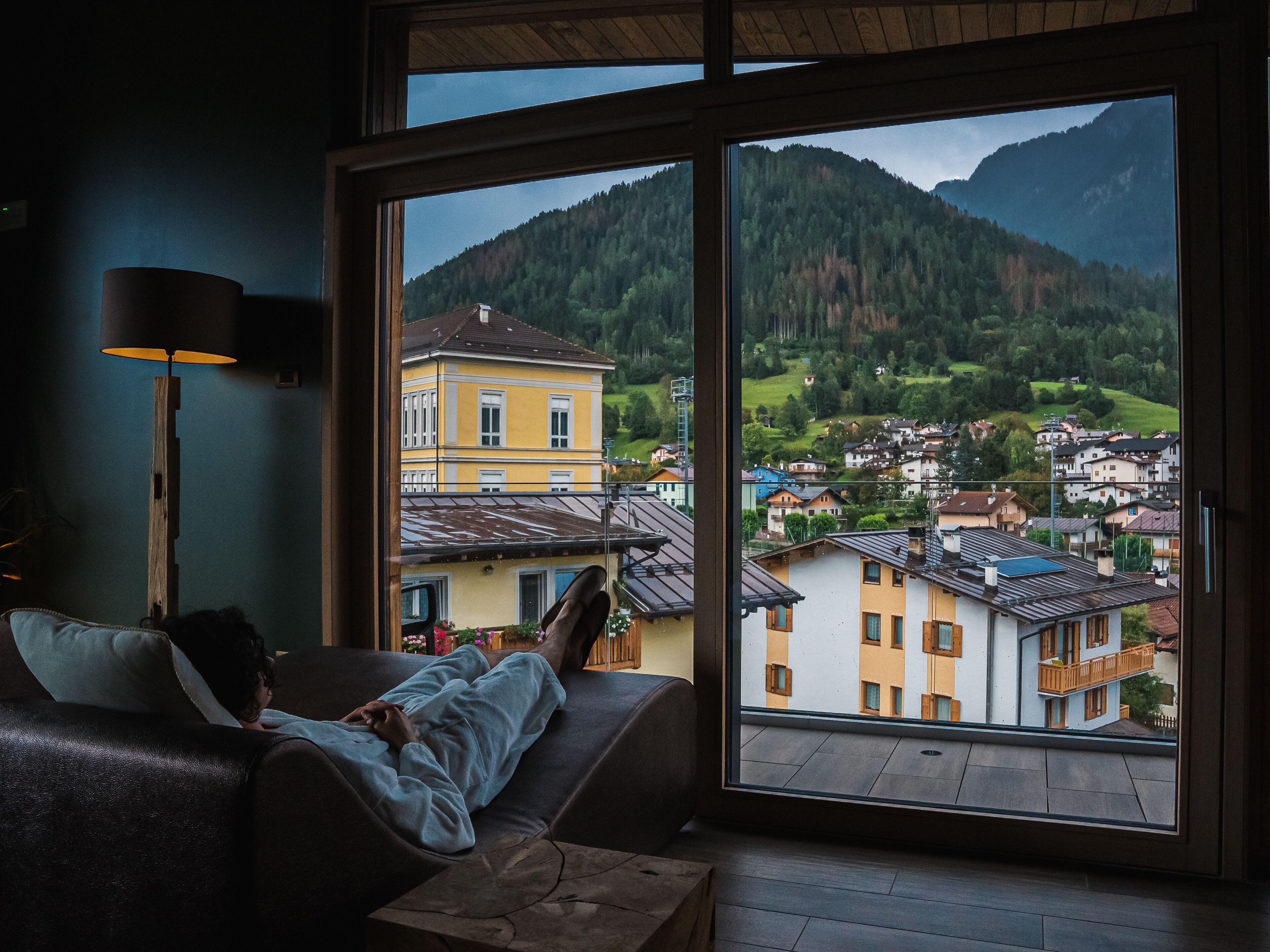 Vista dalla struttura