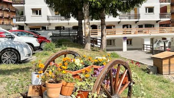 Udsigt fra overnatningsstedet