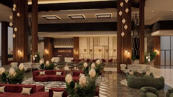 Sitzecke in der Lobby