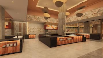 7 restoran, melayani sarapan, makan siang; sajian masakan fusion