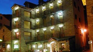 Front of property - evening/night