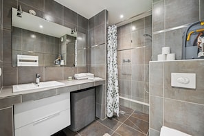 Bathroom - Résidence Aurmat Appart Hôtel Paris Boulogne (Boulogne-Billancourt)