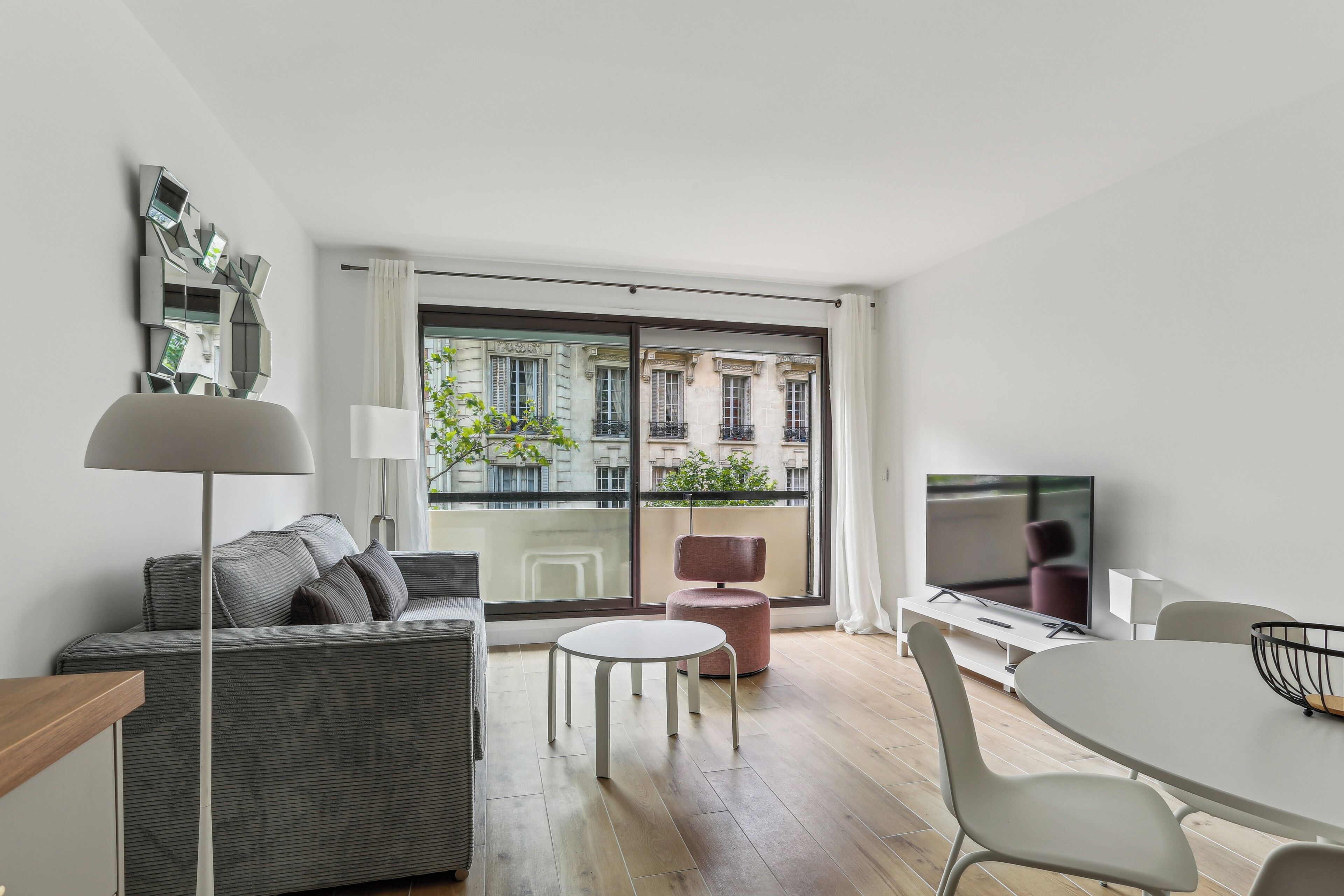 Appartement Supérieur, 1 très grand lit et 1 canapé-lit | Coin séjour