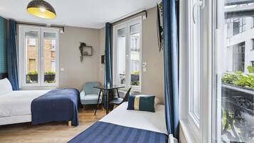 Studio, plusieurs lits (3 pax, 106 Rue de Paris) | 1 chambre, draps en coton égyptien, literie de qualité supérieure