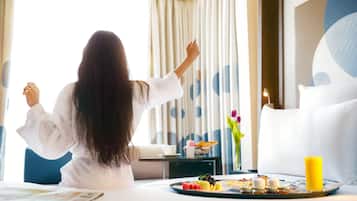 Premium bedding, minibar, in-room safe, individually decorated