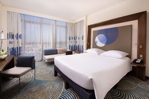 Ropa de cama de alta calidad y minibar