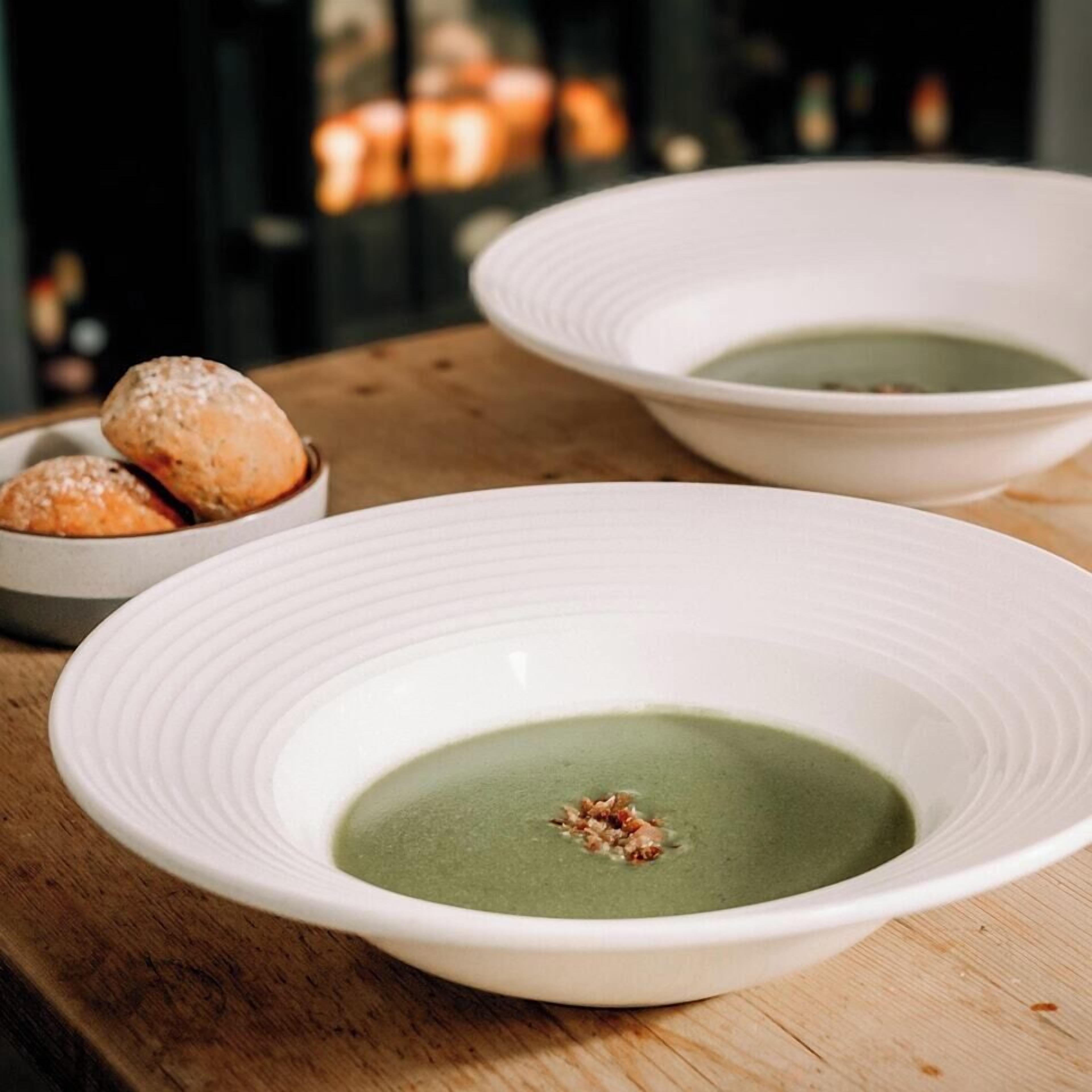 breakfast and dinner served