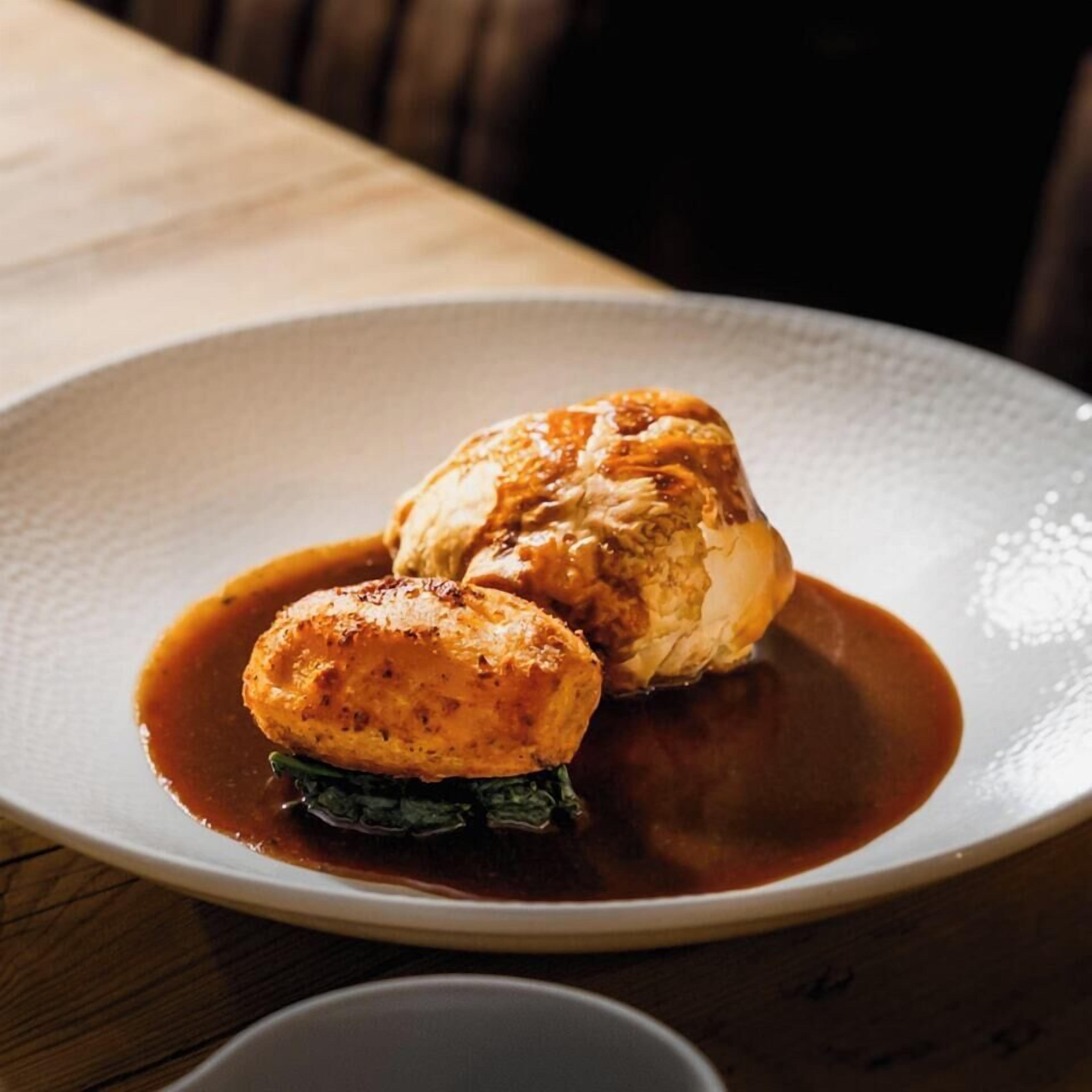 breakfast and dinner served