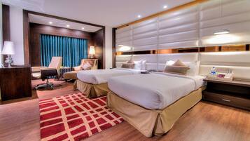 Superior Room, 2 Single Beds, Non Smoking | Minibar, in-room safe, desk, iron/ironing board