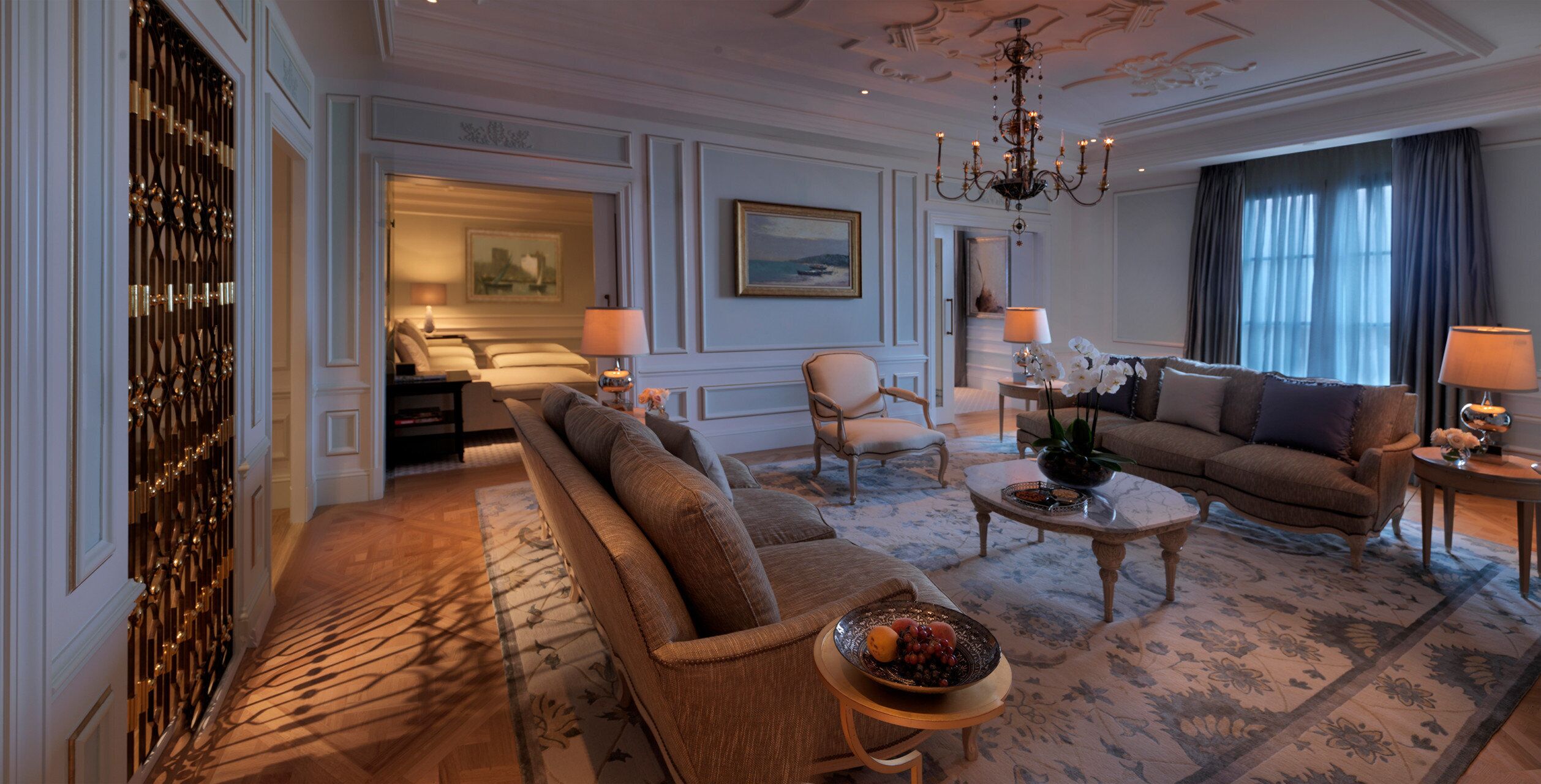 presidential suite, non smoking (khazar) | 1 bedroom, hypo-allergenic bedding, minibar, in-room safe