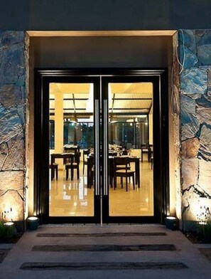 Entrada de la propiedad