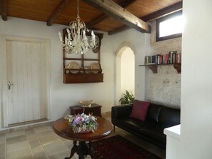 Zona de estar del vestíbulo