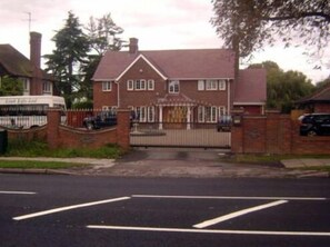 Fassade der Unterkunft