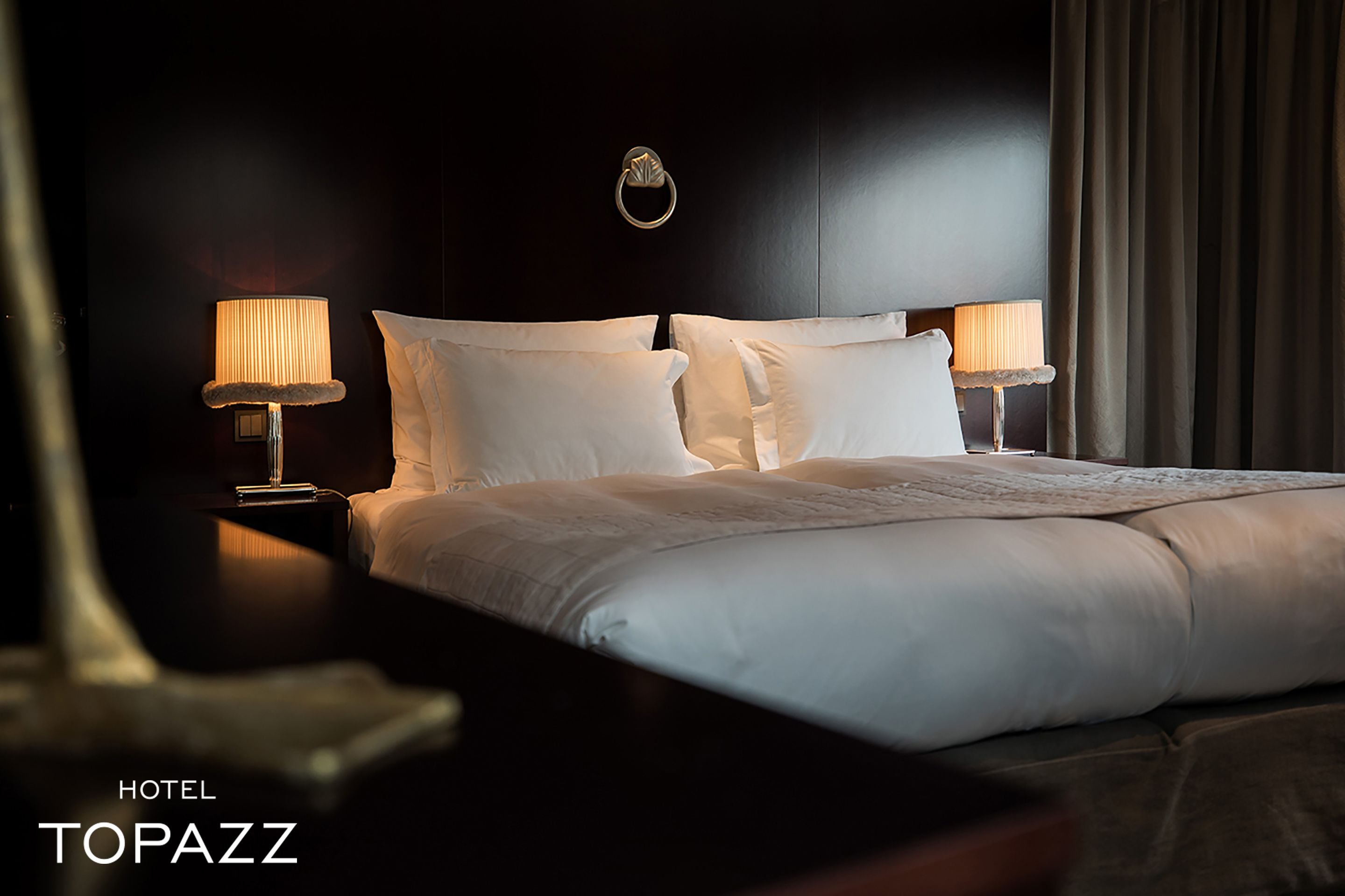 prestige room at topazz | premium bedding, down duvets, pillow-top beds, in-room safe