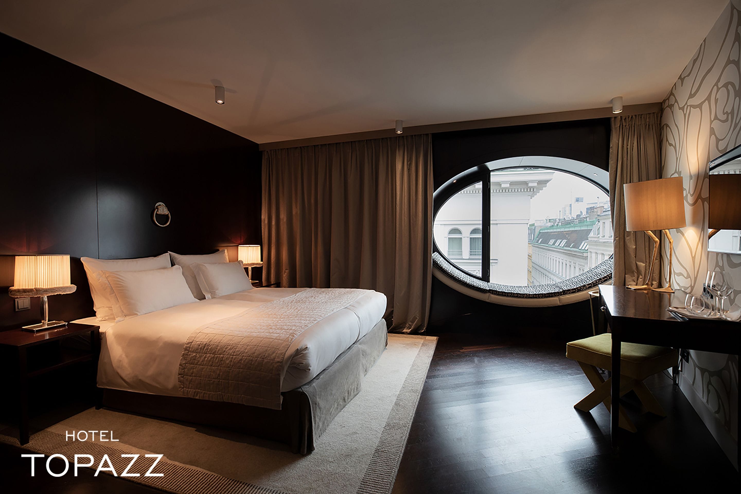 prestige room at topazz | view from room