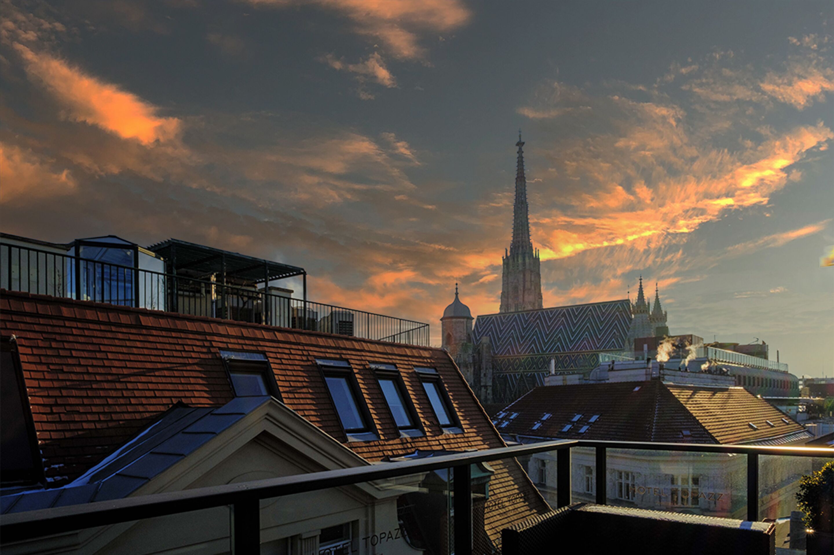 penthouse topazz | view from room