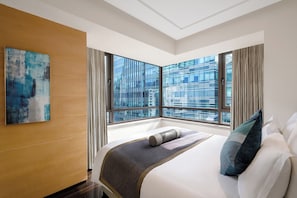 Shuangjingge Supreme Two-Bedroom Business Suite | 1 bedroom, premium bedding, down duvets, free minibar