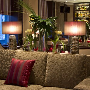 Zona de estar del vestíbulo