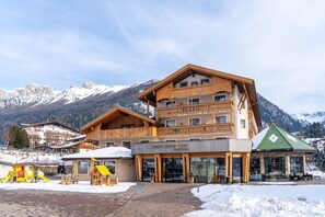 Majoituspaikan julkisivu