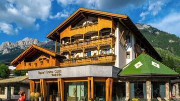 Voorkant van accommodatie