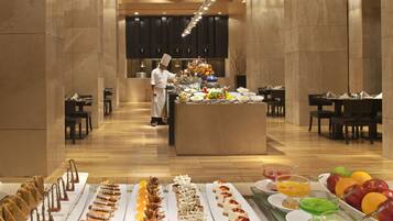 Daily buffet breakfast for a fee
