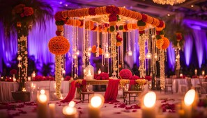 Indoor wedding