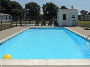 Seasonal outdoor pool