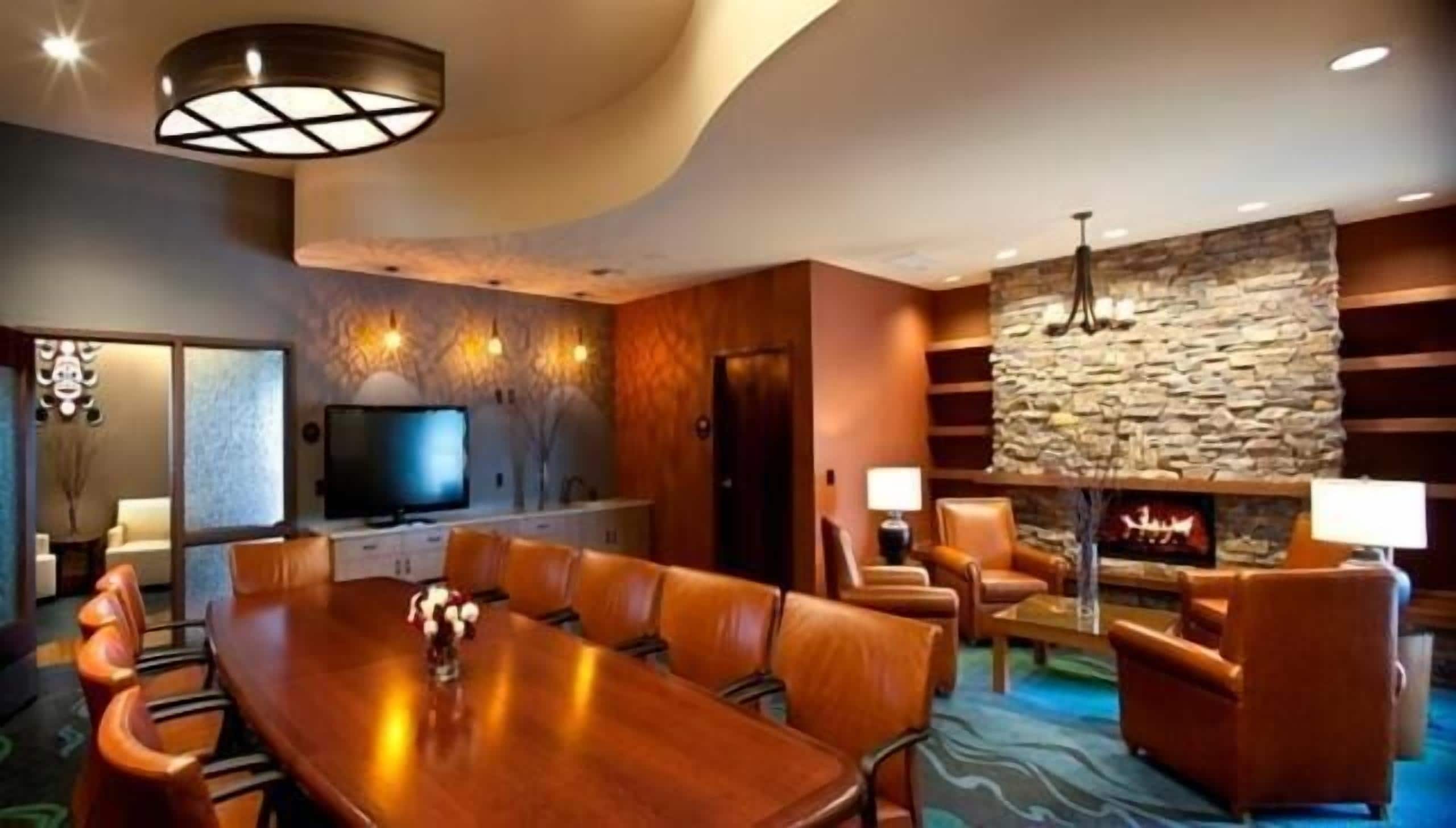 42-inch lcd tv with cable channels, tv, ipod dock