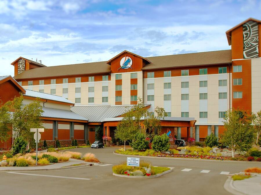 Majoituspaikan julkisivu