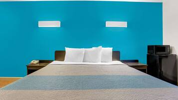 Free WiFi, bed sheets