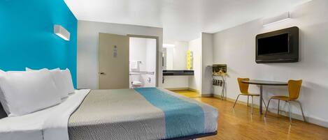 Free WiFi, bed sheets