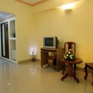 Quarto superior | Escrivaninha, Wi-Fi de cortesia