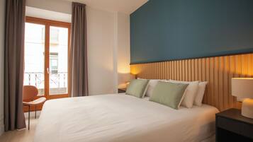 Superior Apartment, 2 Bedrooms, 2 Bathrooms | 1 bedroom, premium bedding, down duvets, in-room safe