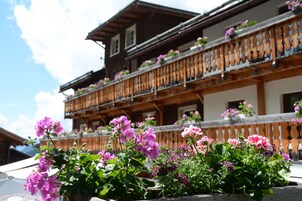 Fassade der Unterkunft