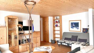 Apartamento, 2 habitaciones, terraza | Zona de estar