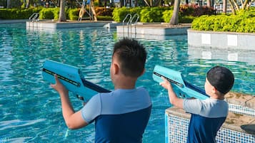 Outdoor pool, open 8:00 AM to 10:30 PM, free pool cabanas