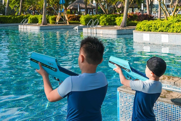 Piscina all'aperto, cabine incluse nel prezzo, ombrelloni da piscina