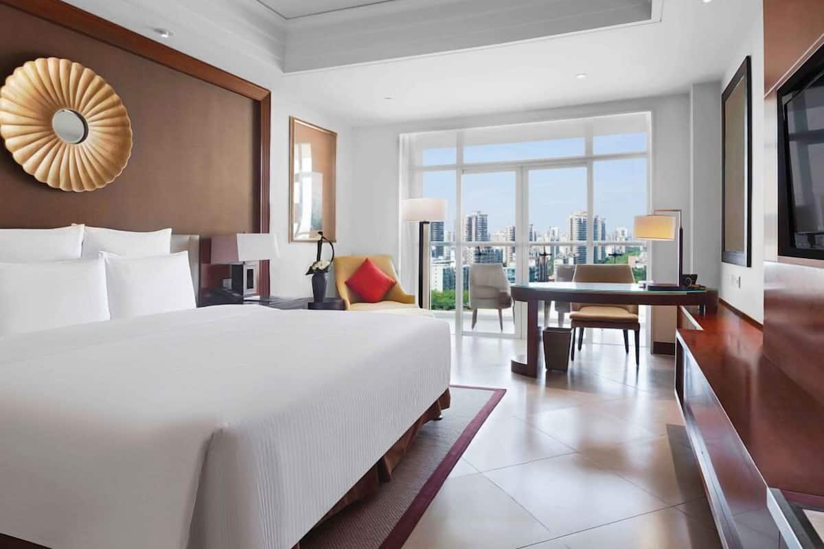 Minibar, in-room safe, desk, blackout curtains