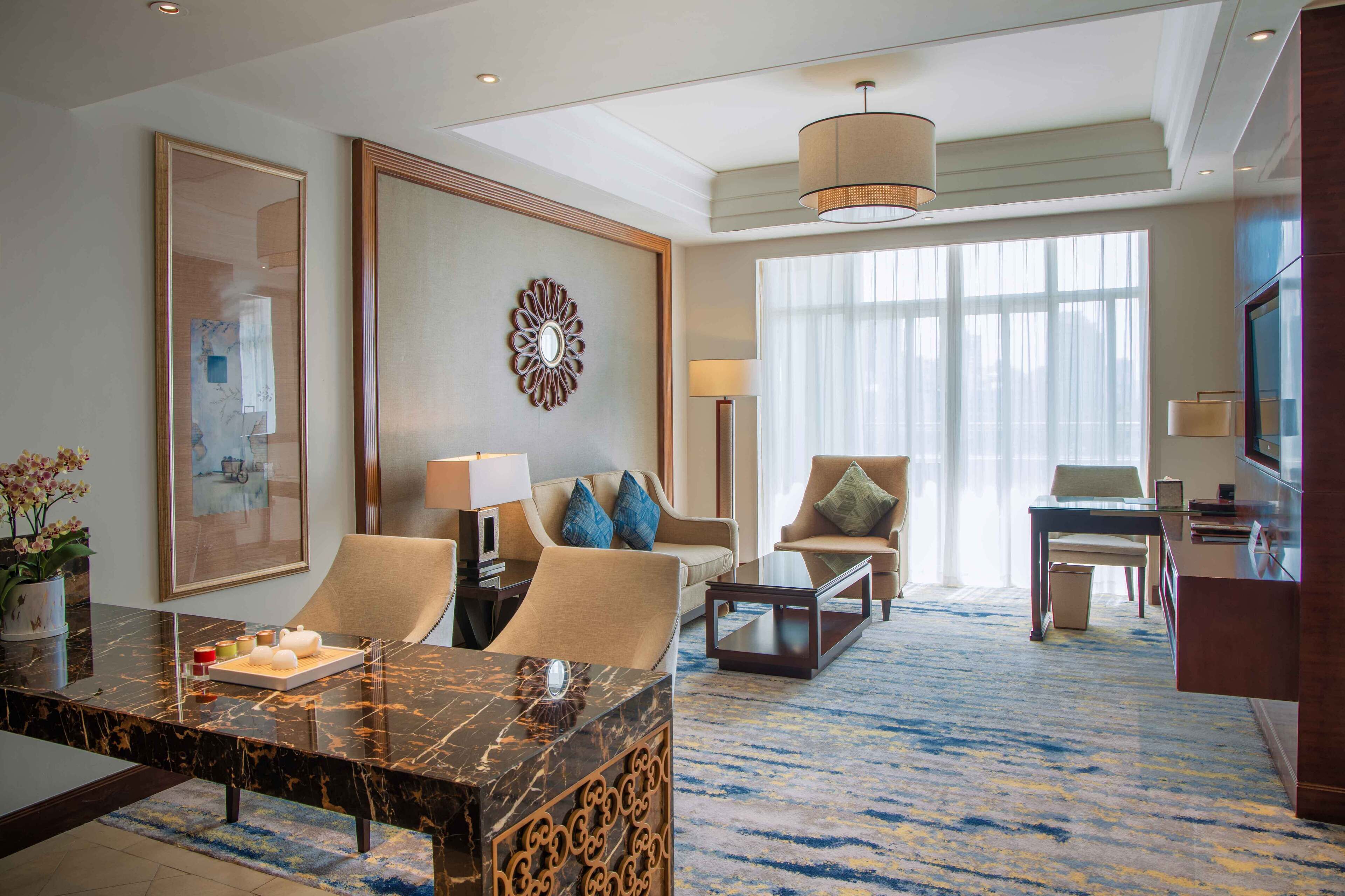 Minibar, in-room safe, desk, blackout curtains