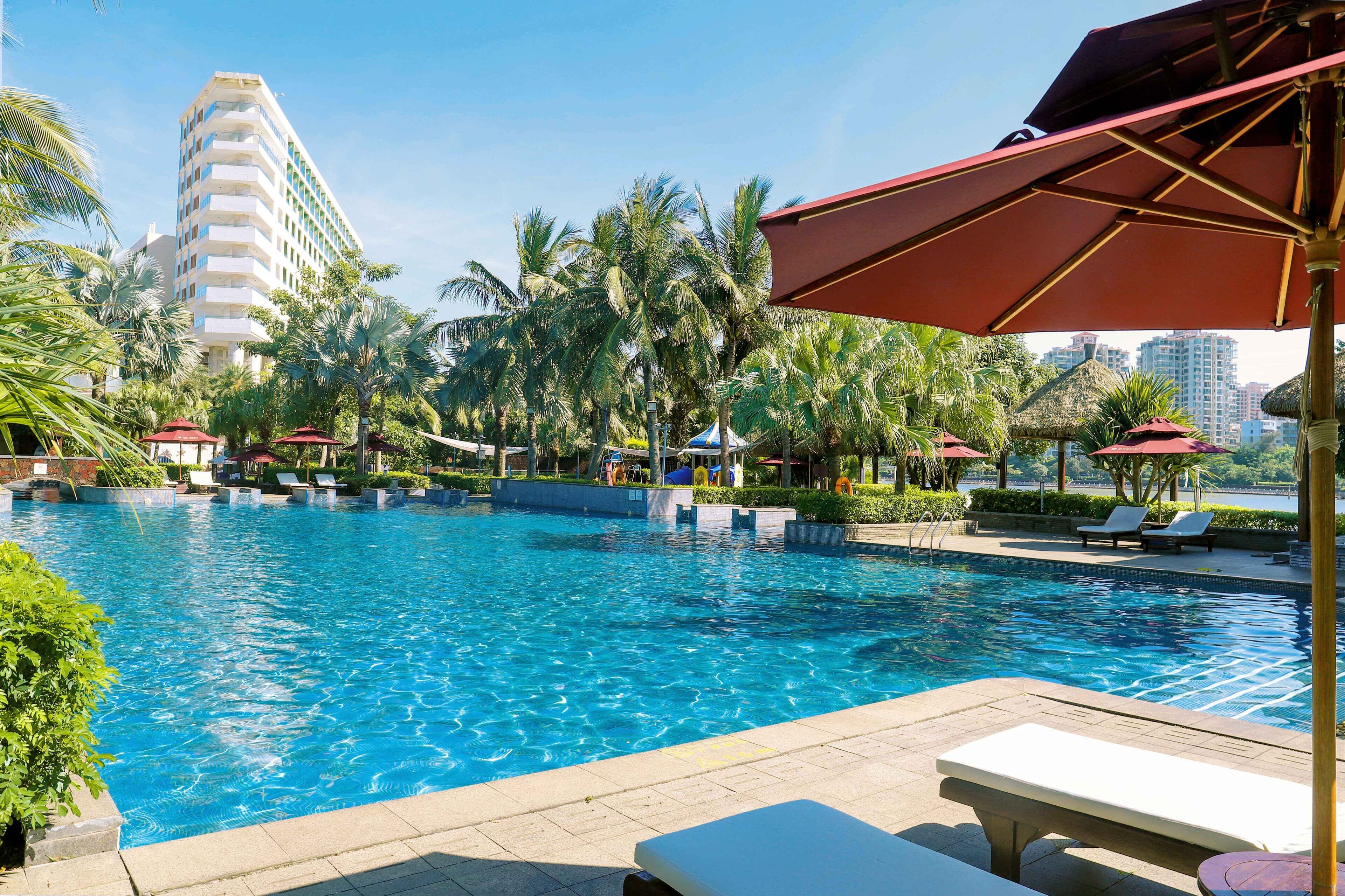 Outdoor pool, open 8:00 AM to 10:30 PM, free cabanas, pool umbrellas